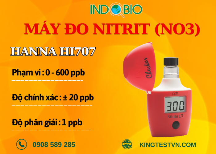 Máy đo nitrit trong nước Hanna HI707
